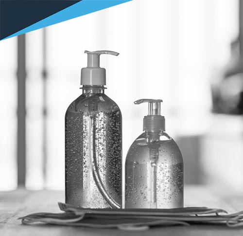 Opbevaring af håndsprit i virksomheden